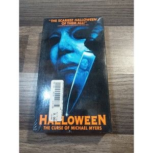 Halloween 6: The Curse of Michael Myers SEALED  vhs